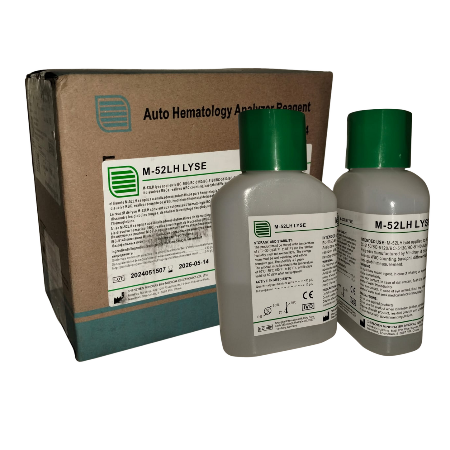 M-52LH Lyse (100mL) - LISANTE MINDRAY BC5000 / BC5150