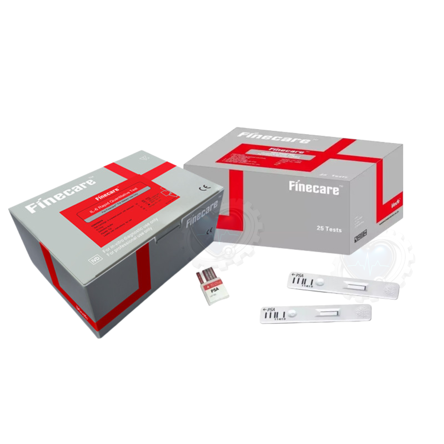 Prueba Cuantitativa de HbA1c Finecare Wondfo – Caja con 25 Pruebas