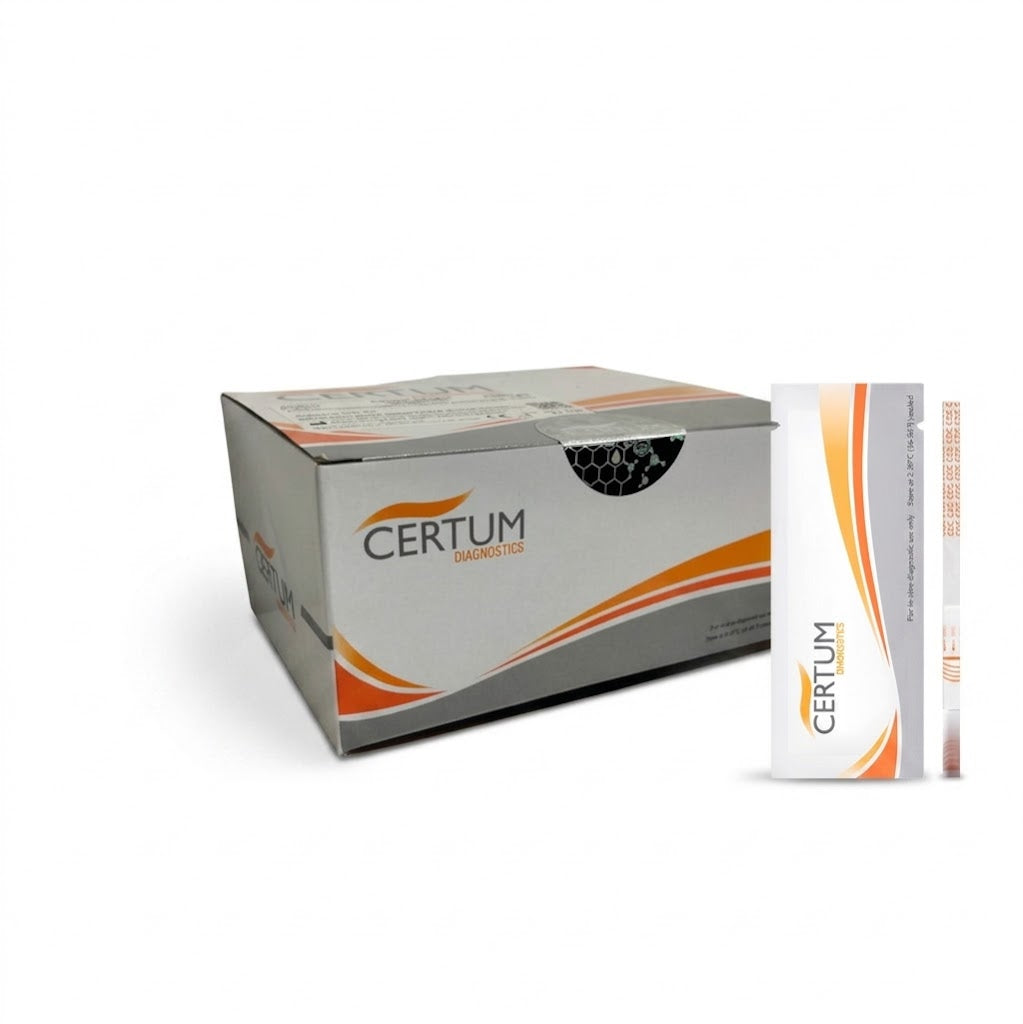 Prueba de Antidoping THC en Orina - Caja con 50Tiras - CERTUM