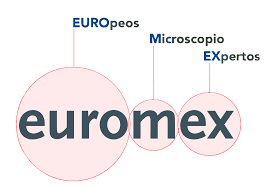 Microscopio Binocular EcoBlue, 10x/18,achro 4 10 40 100, platina mecánica, enfoque coaxial, LED recargable - Euromex