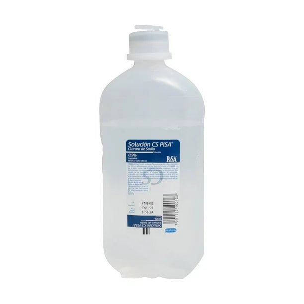Agua inyectable 500ml
