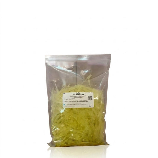 PUNTAS AMARILLAS PARA MICROPIPETA 200uL - Bolsa c/ 1000 Pzas