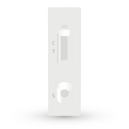 Prueba de Embarazo para detección de Gonadotropina Corionica Humana sensibilidad 25 mUI/mL (hCG) en Cassette - Caja con 40 piezas - Certum