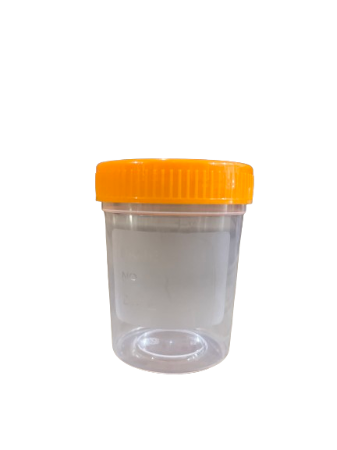 VASO RECOLECTOR DE MUESTRA 100 ml  - 25 piezas