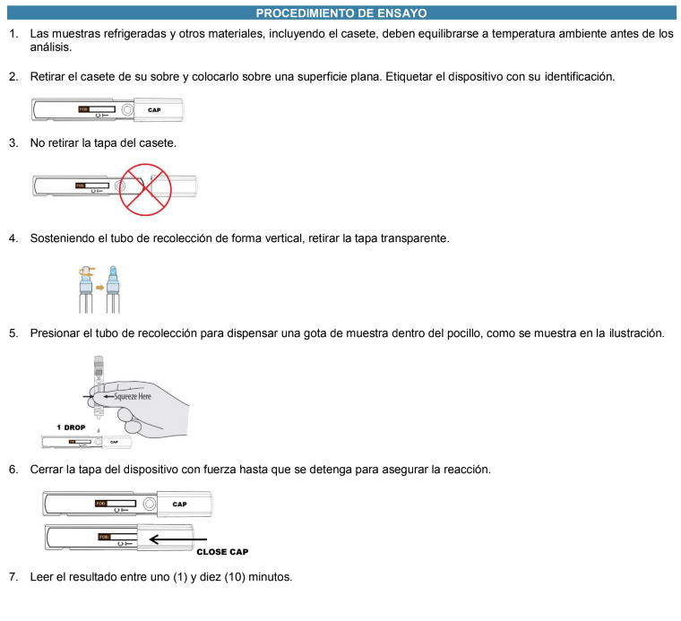 Prueba iFOB Plus para detección de sangre oculta en heces - caja con 20 pruebas - Instant-View