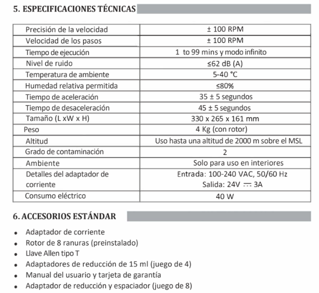 Centrífuga Doctor D08 - Neuation