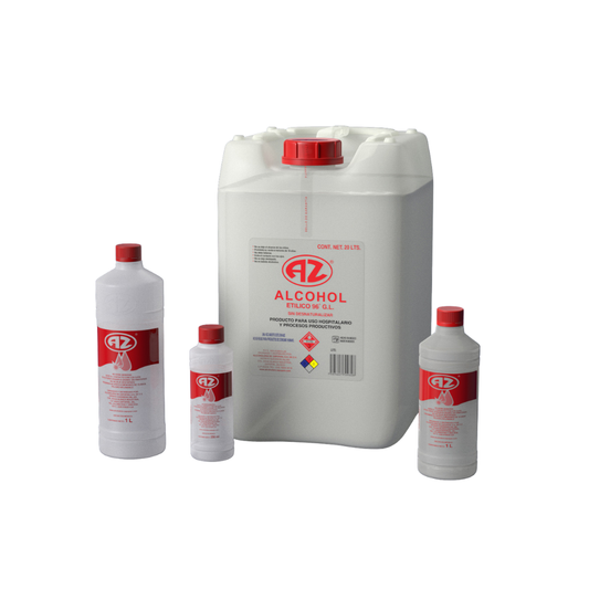 Alcohol 99° Absoluto Rojo 1L - AZ