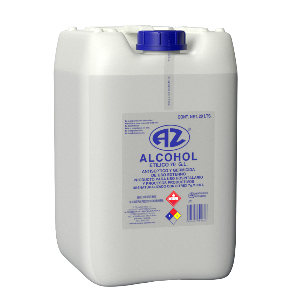 Alcohol desnaturalizado AZ - 20L