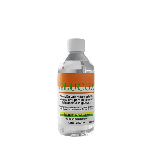 GLUCOX®, Solución Glucosada al 30% (75g Glucosa), 250mL