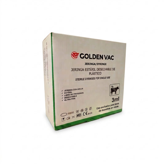 JERINGA VERDE 3 ml 21G X 32mm - Caja con 100 Piezas