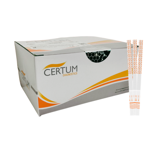 Prueba para detección de fenciclidina (PCP) en tira - caja con 50 pruebas - Certum