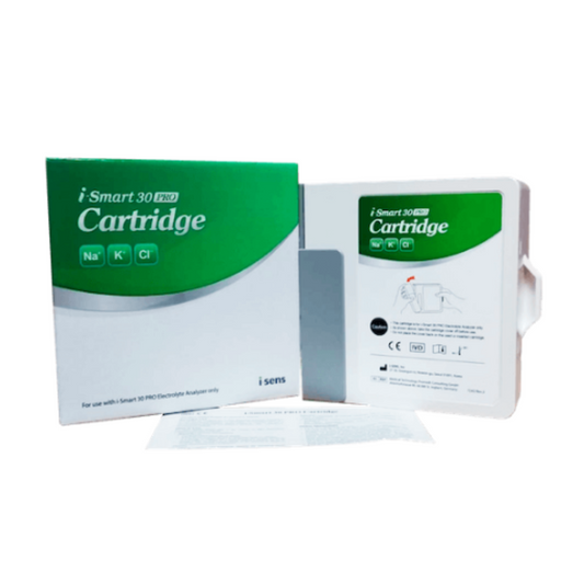 Cartucho para Analizador de Electrolitos i-Smart 30 PRO - 1 cartucho para 100 pruebas - i-Sens